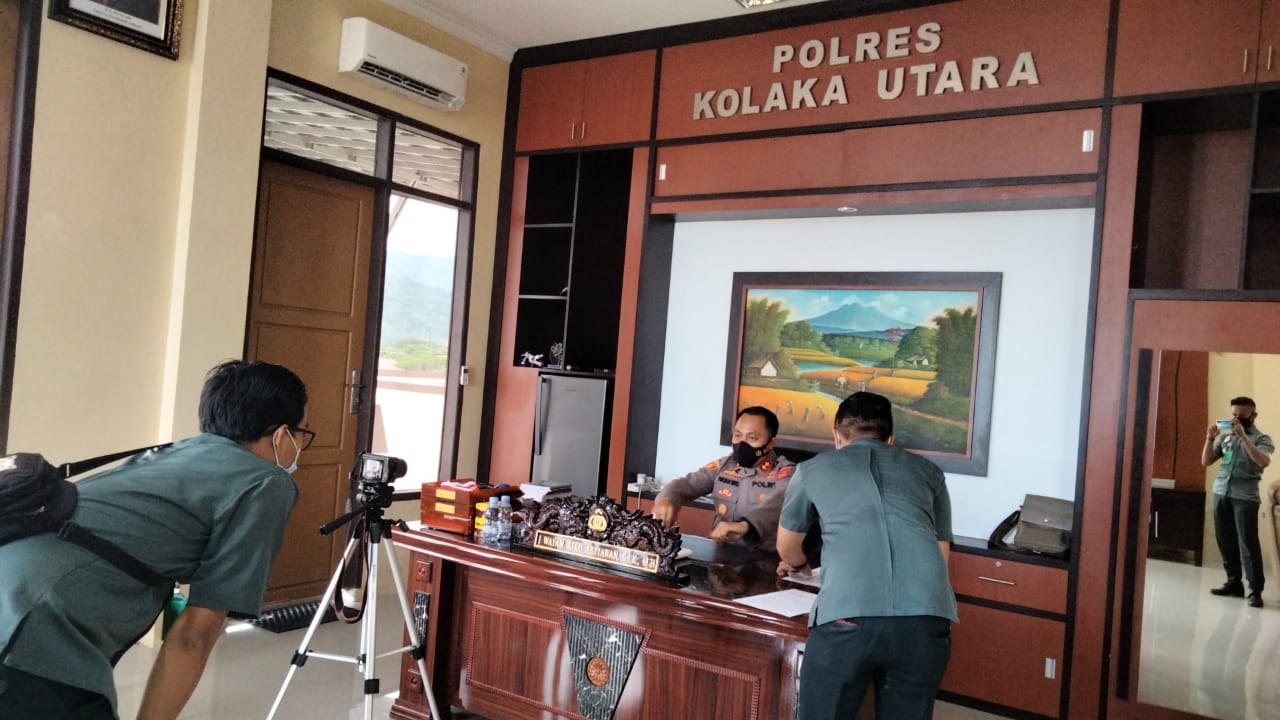 Pengambilan Video Testimoni Polres Kolaka Utara untuk Pembangunan ZI menuju WBK 