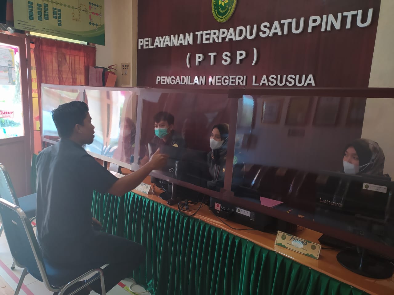 Pembinaan Petugas PTSP Pengadilan Negeri Lasusua