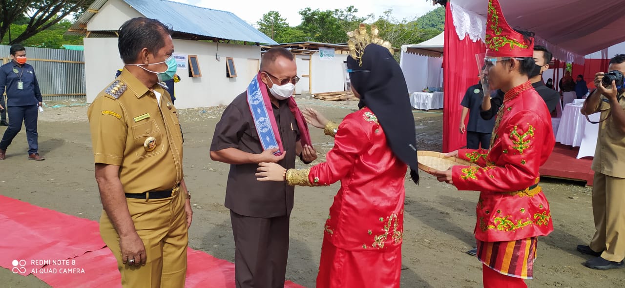 Peletakan Batu Pertama Pembangunan Gedung Kantor Pengadilan Negeri Lasusua