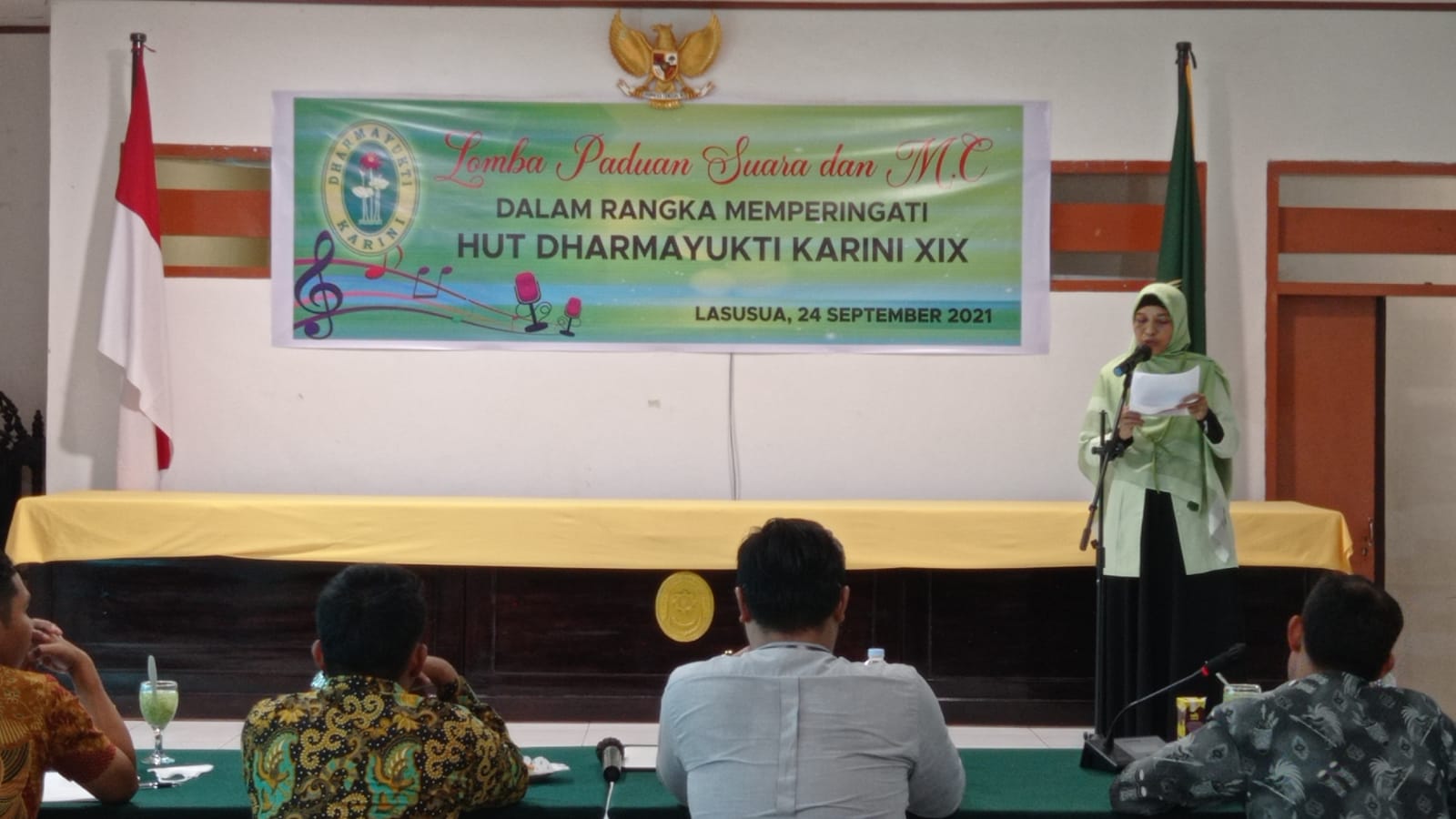 Lomba Paduan Suara dan MC dalam rangka Memperingati HUT Dharmayukti Karini XIX