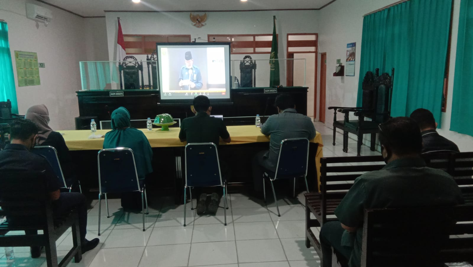 Pengadilan Negeri Lasusua mengikuti Sosialisasi e-Pandu pada Pengadilan Tinggi Sulawesi Tenggara Tahap-2