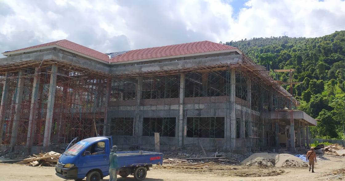 Pengadilan Tinggi Sulawesi Tenggara Meninjau Langsung Progres Pembangunan Gedung Kantor Baru Pengadilan Negeri Lasusua 