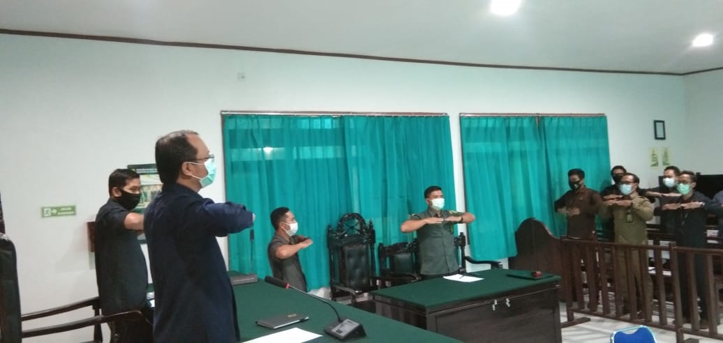 Rapat Bulanan Pengadilan Negeri Lasusua Periode Desember 2020